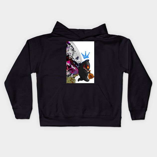 Money chasers Kids Hoodie by Colorz 